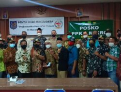 Pemdes Pasirsari mengadakan kegiatan Rapat Minggon dan Penyuluhan Hukum Desa