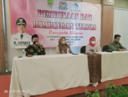 Pemdes Pasirsari Melaksanakan Pembinaan dan Bimbingan Teknis pada Kader Posyandu Alkasia