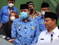 Wagub Jawa Barat di dampingi Plt. Wali Kota Bekasi Tinjau Proses Pembelajaran Tatap Muka