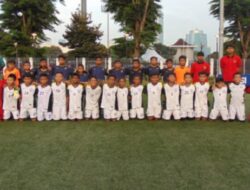 Pasirsari FC Versus Asianna Soccer School Dalam Laga Persahabatan Di Lapangan C Komplek Stadion Gelora Bung Karno