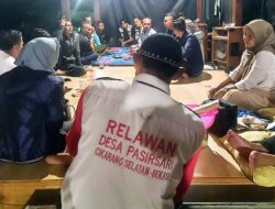 Relawan Desa Pasirsari Lakukan Rapat Persiapan Pengiriman Bantuan Ke-2 Untuk Korban Gempa Cianjur