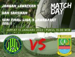 Terjadi Laga Derby Sesama Bekasi Di Semi Final Liga 3 Seri 1 Jawa Barat