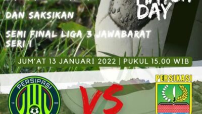 Terjadi Laga Derby Sesama Bekasi Di Semi Final Liga 3 Seri 1 Jawa Barat