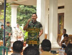 Dandim 0509 Letkol Inf M. Horison Ramadhan Resmikan Sumur Bor Program TNI AD manunggal Air