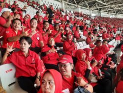 PDI Perjuangan Kabupaten Bekasi Merahkan GBK dalam Acara Puncak Perayaan Bulan Bung Karno