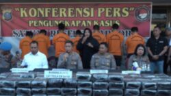 Ungkap Kasus Narkotika Dalam Waktu 8 Bulan Satresnarkoba Polrestabes Medan Berhasil Amankan Sabu Seberat 363,4 Kg Dan Ganja Seberat 203,8 Kg