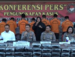 Ungkap Kasus Narkotika Dalam Waktu 8 Bulan Satresnarkoba Polrestabes Medan Berhasil Amankan Sabu Seberat 363,4 Kg Dan Ganja Seberat 203,8 Kg