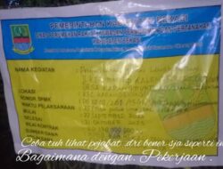 Diduga Pelaksanaan Pekerjaan Jaling Jalan Keramat Kampung Klender Dalam pekerjaan Terkesan Asal Jadi