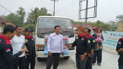 Jajaran media Puskominfo Berbagi Air Bersih “Di Tiga wilayah Kecamatan Kabupaten Bekasi