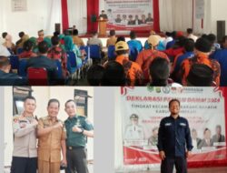 Kecamatan Karangbahagia Gelar Deklarasi Pemilu Damai 2024