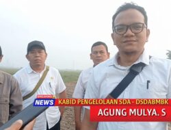 Agung Mulya, ST. Tinjau Langsung Program Normalisasi Kali