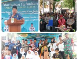 Santunan 100 Anak Yatim Piatu Dalam acara Menyambut Tahun Baru Islam 1446 H