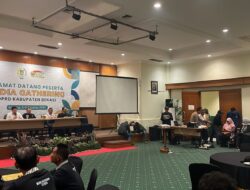 Media Gathering DPRD Kabupaten Bekasi Menuai Kekecewaan  Puluhan Awak Media